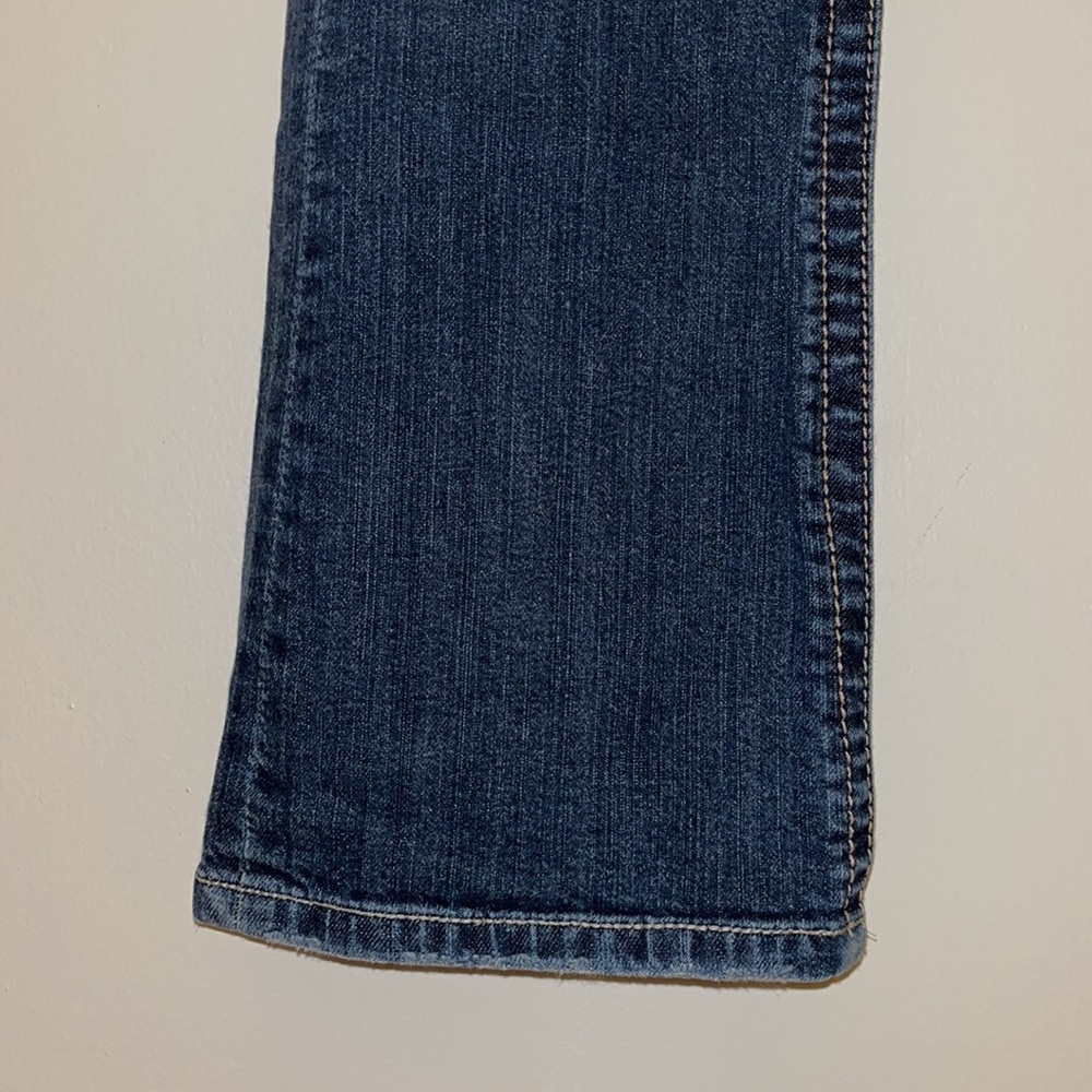 Seven7 Flare Distressed Jeans - Picture 6 of 12